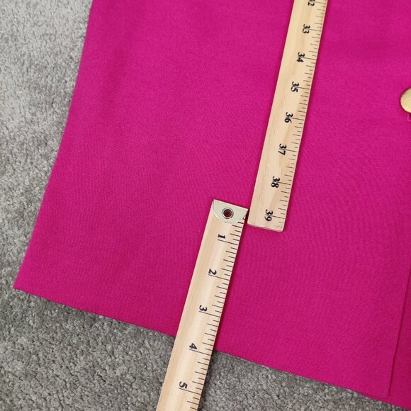 Nancy G Women's Midi Dress Size 15 / 16 Pink Barbiecore Business Casual Office - Picture 10 of 10